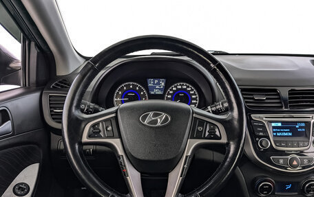 Hyundai Solaris II рестайлинг, 2014 год, 1 050 000 рублей, 21 фотография