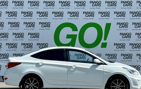 Hyundai Solaris II рестайлинг, 2012 год, 598 000 рублей, 6 фотография