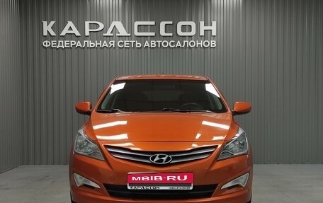 Hyundai Solaris II рестайлинг, 2015 год, 870 000 рублей, 3 фотография