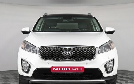 KIA Sorento III Prime рестайлинг, 2016 год, 2 647 000 рублей, 2 фотография
