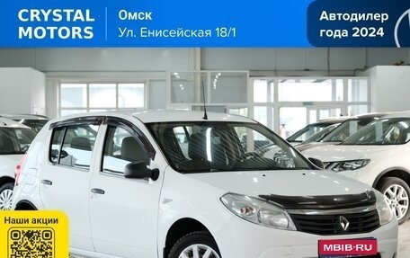 Renault Sandero I, 2014 год, 549 000 рублей, 1 фотография