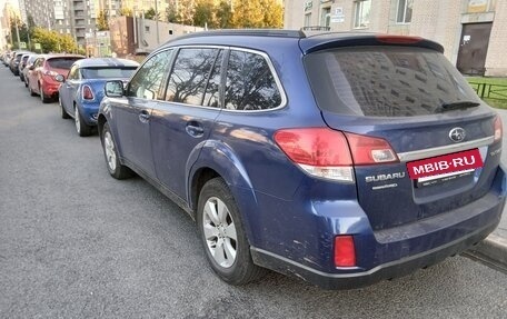 Subaru Outback IV рестайлинг, 2010 год, 1 100 000 рублей, 4 фотография