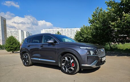 Hyundai Santa Fe IV, 2021 год, 3 650 000 рублей, 39 фотография