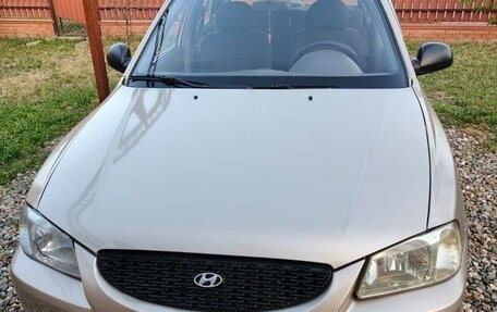 Hyundai Accent II, 2005 год, 420 000 рублей, 21 фотография