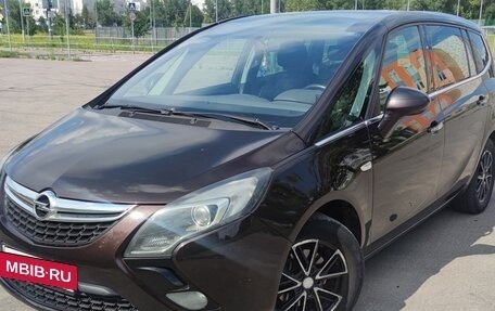 Opel Zafira C рестайлинг, 2013 год, 1 050 000 рублей, 16 фотография
