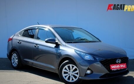 Hyundai Solaris II рестайлинг, 2021 год, 1 279 000 рублей, 3 фотография