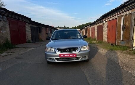 Hyundai Accent II, 2008 год, 435 000 рублей, 1 фотография