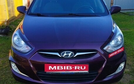 Hyundai Solaris II рестайлинг, 2011 год, 750 000 рублей, 14 фотография