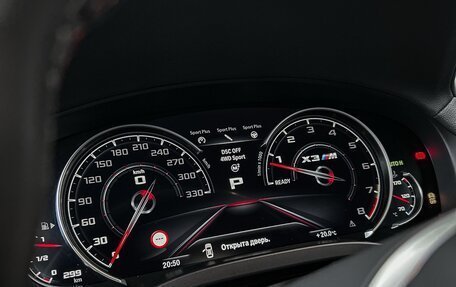 BMW X3 M, 2019 год, 6 540 000 рублей, 19 фотография
