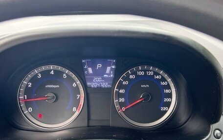 Hyundai Solaris II рестайлинг, 2011 год, 675 000 рублей, 10 фотография