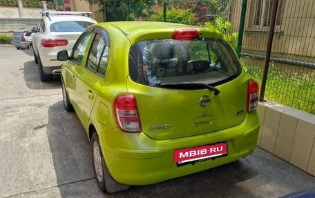 Nissan March IV, 2010 год, 555 000 рублей, 2 фотография