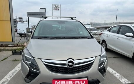 Opel Zafira C рестайлинг, 2012 год, 1 100 000 рублей, 15 фотография