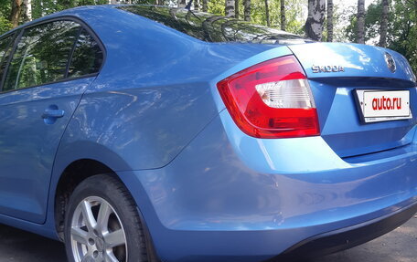Skoda Rapid I, 2014 год, 820 000 рублей, 27 фотография