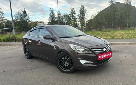 Hyundai Solaris II рестайлинг, 2014 год, 850 000 рублей, 2 фотография