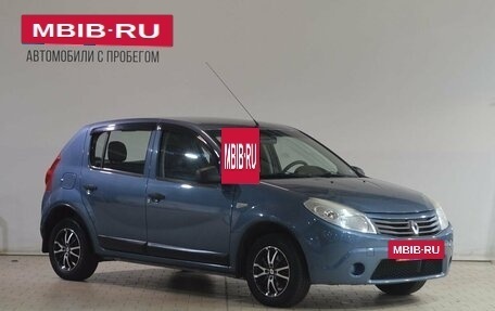 Renault Sandero I, 2012 год, 629 000 рублей, 3 фотография
