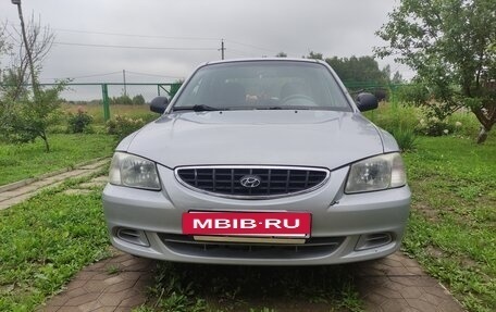 Hyundai Accent II, 2004 год, 310 000 рублей, 10 фотография