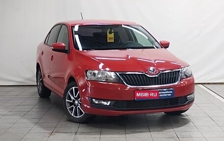 Skoda Rapid I, 2017 год, 1 050 000 рублей, 2 фотография