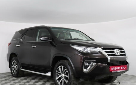 Toyota Fortuner II, 2017 год, 3 097 000 рублей, 3 фотография