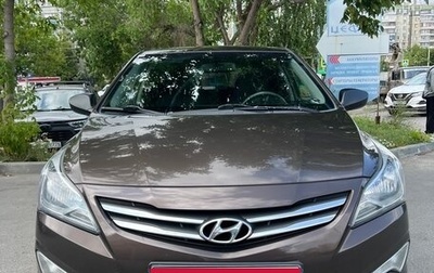 Hyundai Solaris II рестайлинг, 2014 год, 900 000 рублей, 1 фотография