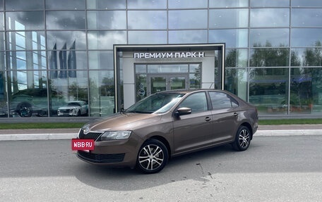 Skoda Rapid I, 2017 год, 1 100 000 рублей, 2 фотография