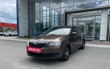 Skoda Rapid I, 2017 год, 1 100 000 рублей, 4 фотография