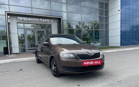 Skoda Rapid I, 2017 год, 1 100 000 рублей, 10 фотография