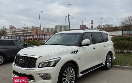 Infiniti QX80 I рестайлинг, 2017 год, 3 900 000 рублей, 2 фотография
