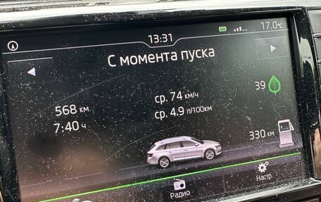 Skoda Superb III рестайлинг, 2017 год, 1 700 000 рублей, 18 фотография