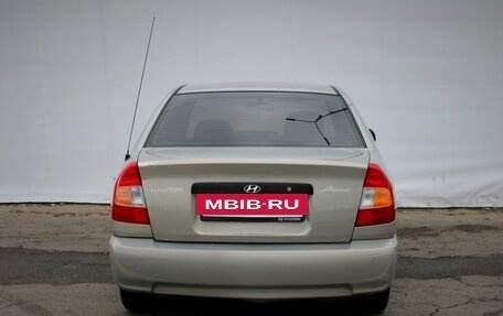 Hyundai Accent II, 2007 год, 299 000 рублей, 6 фотография
