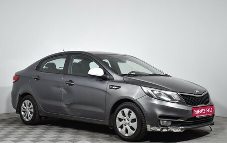 KIA Rio III рестайлинг, 2016 год, 499 000 рублей, 3 фотография