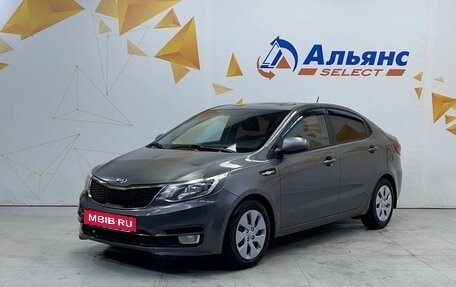 KIA Rio III рестайлинг, 2016 год, 965 000 рублей, 7 фотография