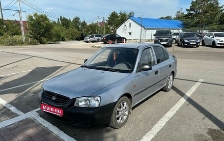 Hyundai Accent II, 2007 год, 210 000 рублей, 1 фотография