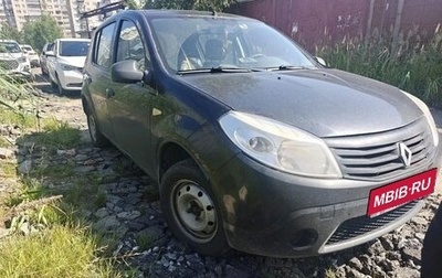 Renault Sandero I, 2010 год, 389 000 рублей, 1 фотография