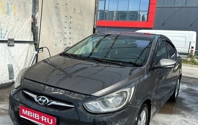 Hyundai Solaris II рестайлинг, 2011 год, 465 000 рублей, 1 фотография