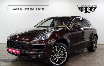 Porsche Macan I рестайлинг, 2014 год, 2 490 000 рублей, 1 фотография