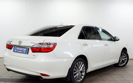 Toyota Camry, 2016 год, 2 380 000 рублей, 3 фотография