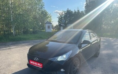 Hyundai Solaris II рестайлинг, 2021 год, 1 350 000 рублей, 1 фотография