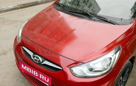 Hyundai Solaris II рестайлинг, 2011 год, 480 000 рублей, 6 фотография