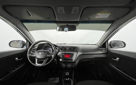 KIA Rio III рестайлинг, 2014 год, 870 000 рублей, 10 фотография