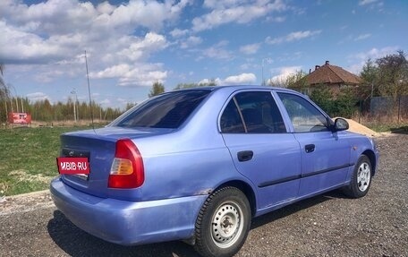 Hyundai Accent II, 2004 год, 222 000 рублей, 4 фотография