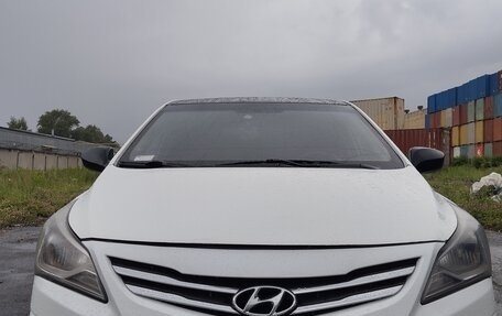 Hyundai Solaris II рестайлинг, 2015 год, 670 000 рублей, 13 фотография