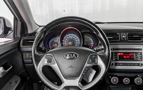 KIA Rio III рестайлинг, 2016 год, 1 050 000 рублей, 21 фотография