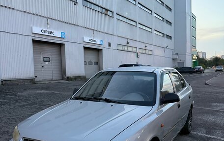Hyundai Accent II, 2004 год, 280 000 рублей, 20 фотография