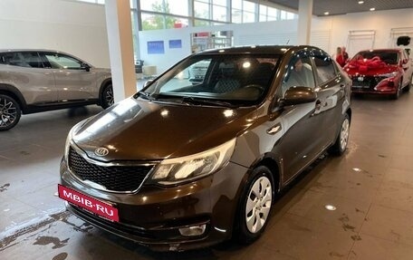 KIA Rio III рестайлинг, 2015 год, 727 000 рублей, 7 фотография