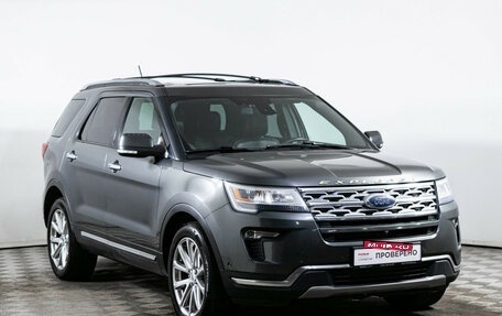 Ford Explorer VI, 2018 год, 2 890 000 рублей, 3 фотография