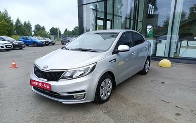 KIA Rio III рестайлинг, 2017 год, 999 800 рублей, 1 фотография