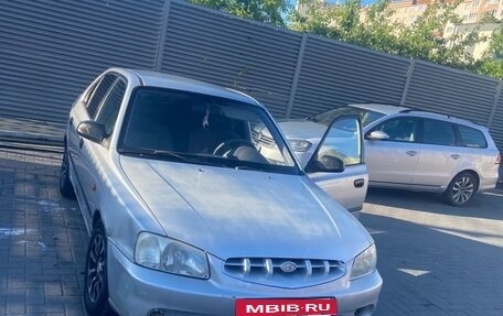 Hyundai Accent II, 2001 год, 190 000 рублей, 11 фотография