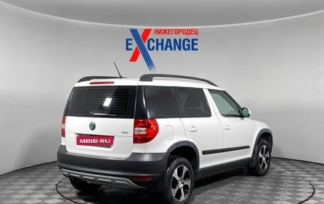 Skoda Yeti I рестайлинг, 2013 год, 749 000 рублей, 4 фотография