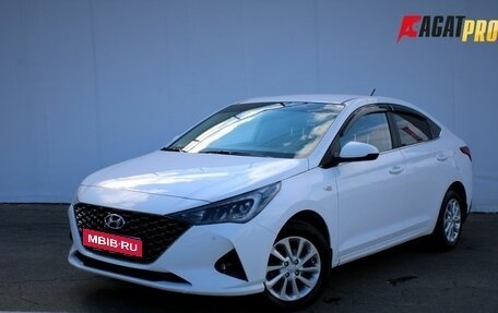 Hyundai Solaris II рестайлинг, 2021 год, 1 385 000 рублей, 1 фотография