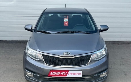 KIA Rio III рестайлинг, 2016 год, 999 000 рублей, 2 фотография